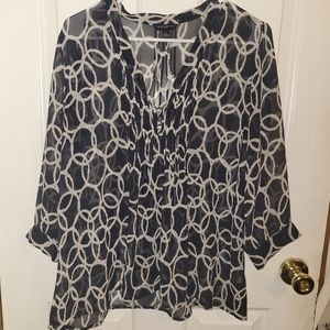 Banana Republic Sheer Blouse